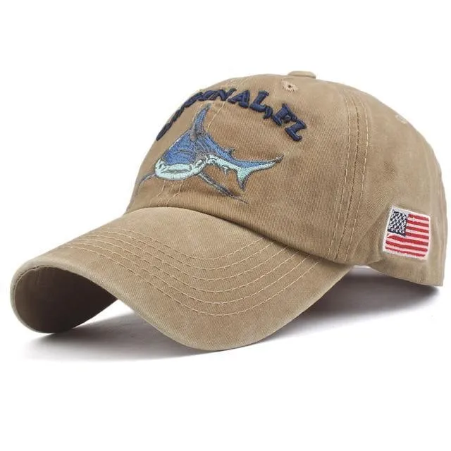Xthree 100% washed cotton men baseball cap fitted cap