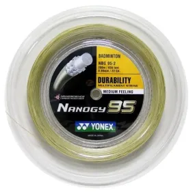 Yonex Nanogy 95 Badminton String 200m Reel