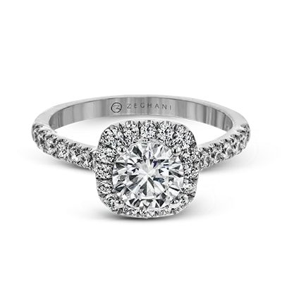 ZR29SPER Wedding Set in 14k Gold with Diamonds